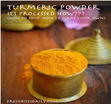 Turmeric Powder for Healing Swelling