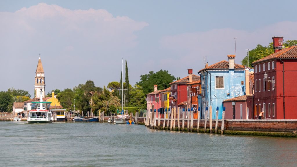 Colorful Buildings In Italy 