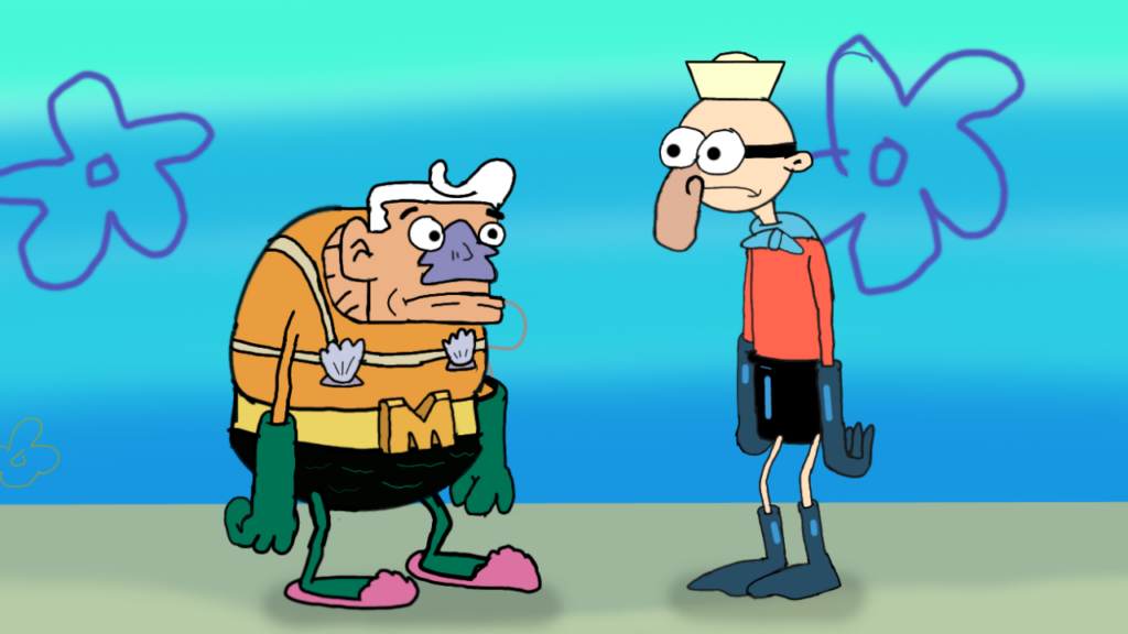 The Barnacle Boy and the Merman