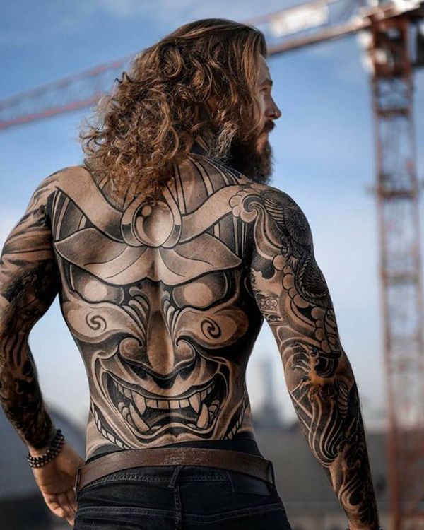 Body Art: Oni Tattoo