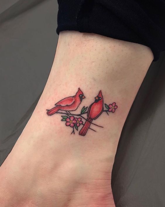 Cardinal Wrist Tattoo