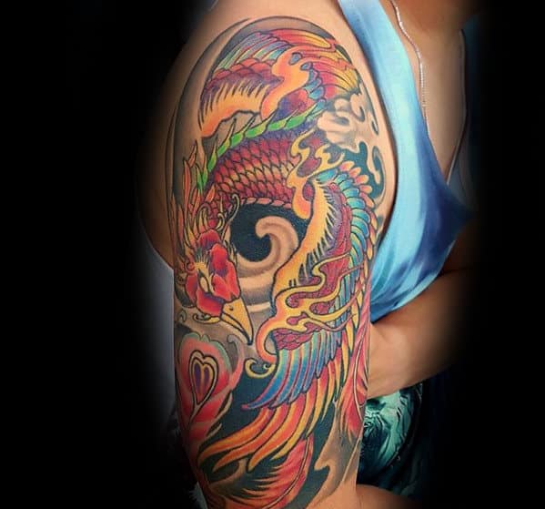 Phoenix yakuza tattoo