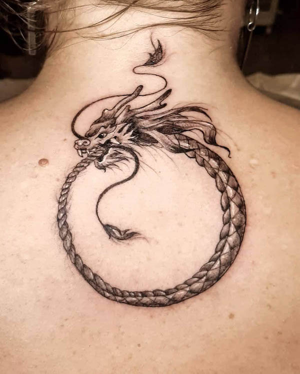 Dragon Ouroboros Tattoo