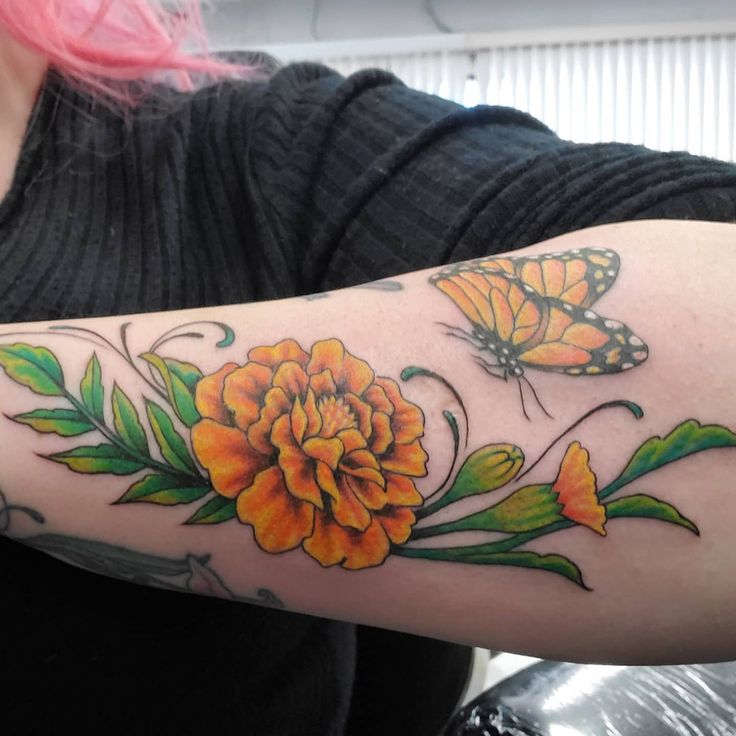 marigold tattoo