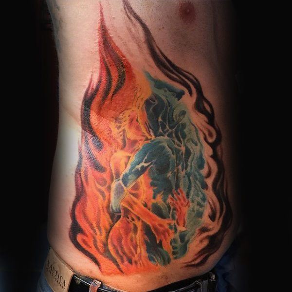 Man on Fire Tattoo