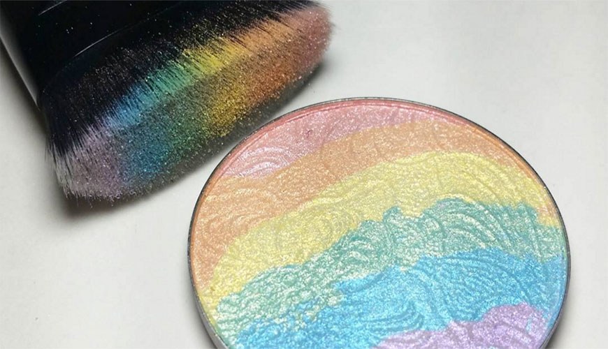 best rainbow highlighter makeup