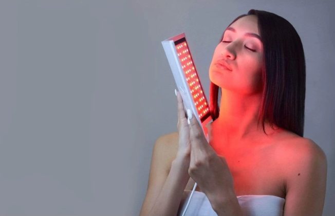 how to use blue light therapy at home