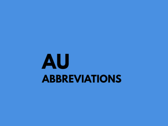 What Does AU Mean In English? Know About AU Abbreviations