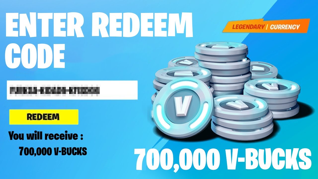 redeem codes for fortnite pc