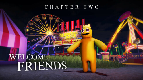 Rainbow Friends: Chapter 2 - Meeting with YELLOW (Gameplay #2) 