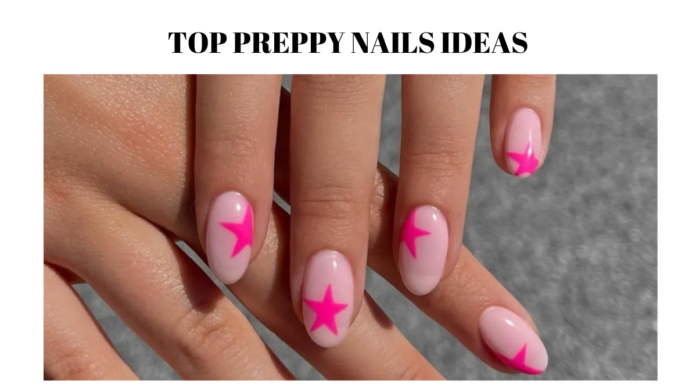 preppy nails