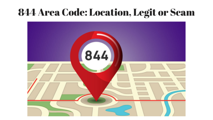 844 area code