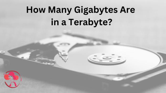 how many gigabytes are in a terabyte