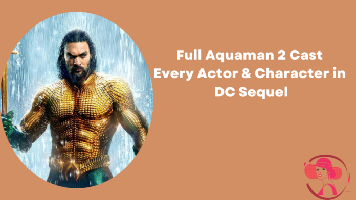 aquaman 2 cast